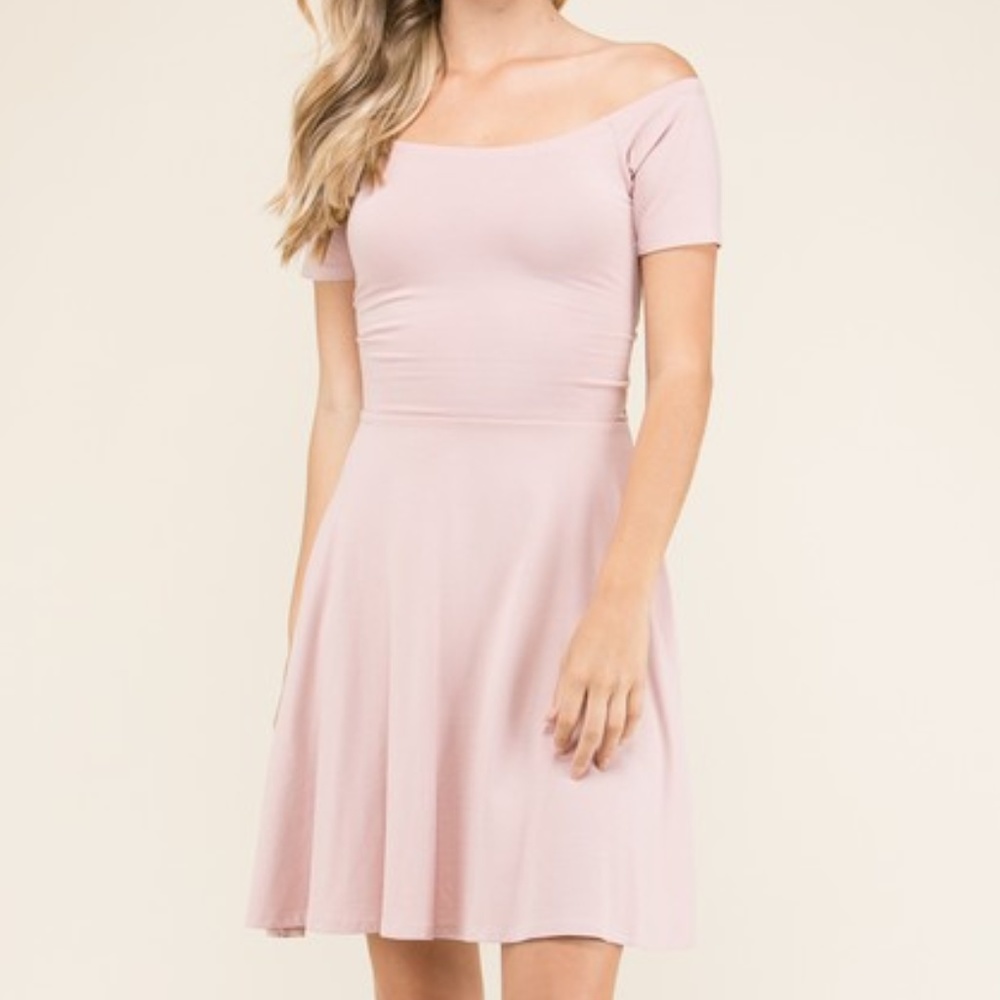 3-PACK//CROSS BACK SKATER DRESS